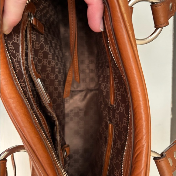 Banana Republic Cognac Leather Satchel - Picture 5 of 6